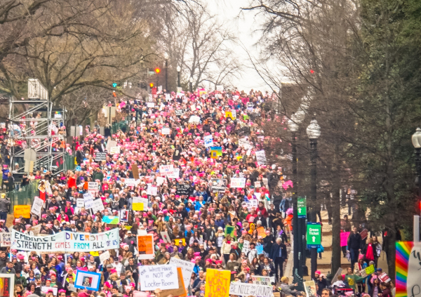 National League of Cities march in Washington DC