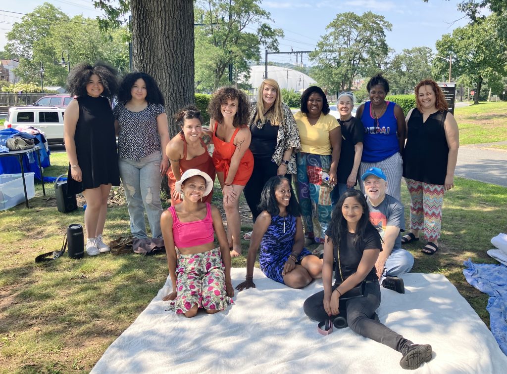 Some participants at MtcMA Community Picnic & Freeshop, 2023-08-20.