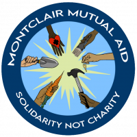 Montclair Mutual Aid Solidarity Not Charity logo