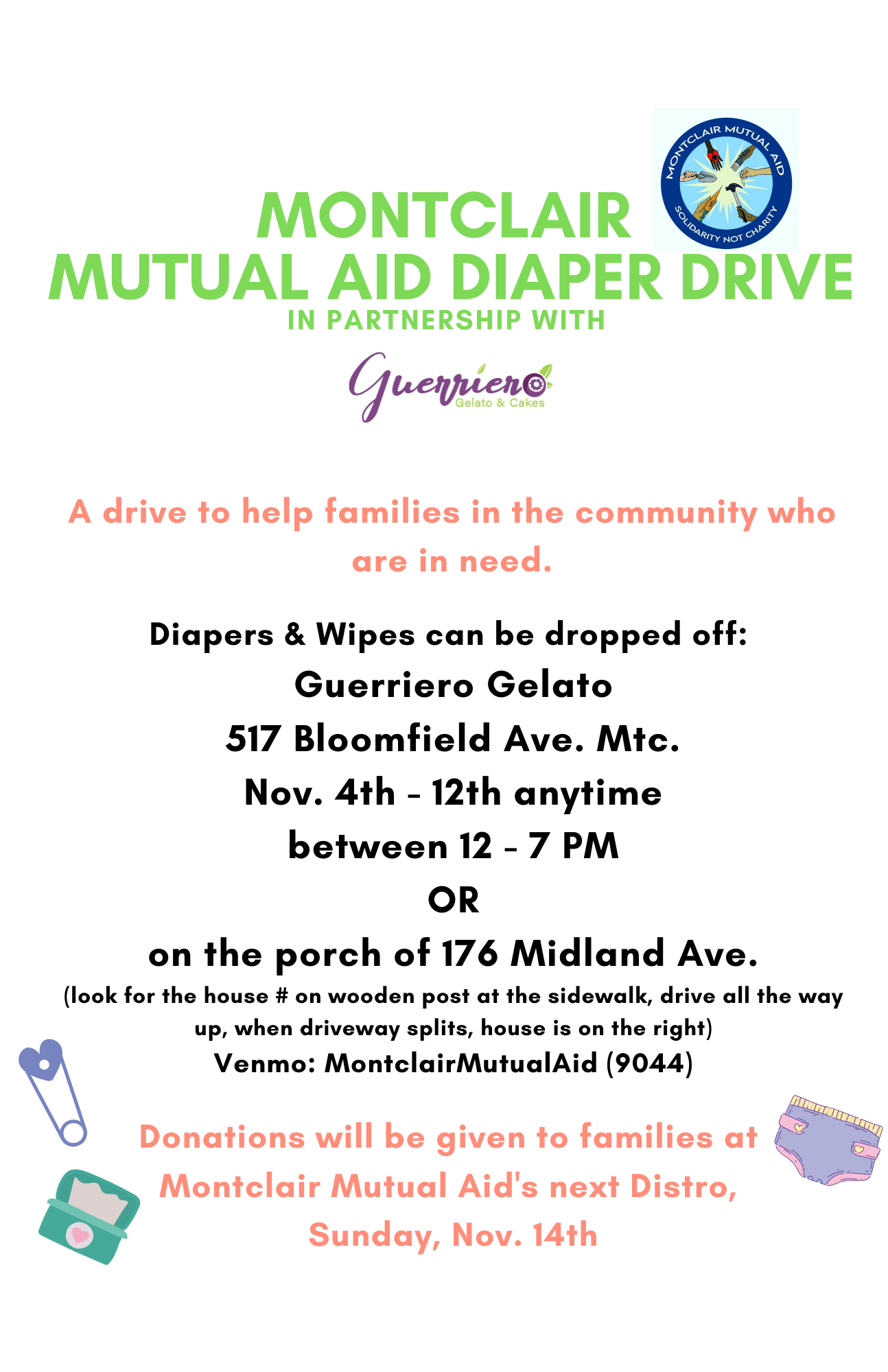 Diaper drive